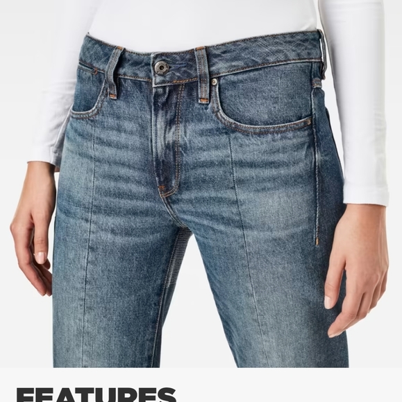 Nwt G-STAR RAW | lanc 3d high waist straight - Picture 5 of 12